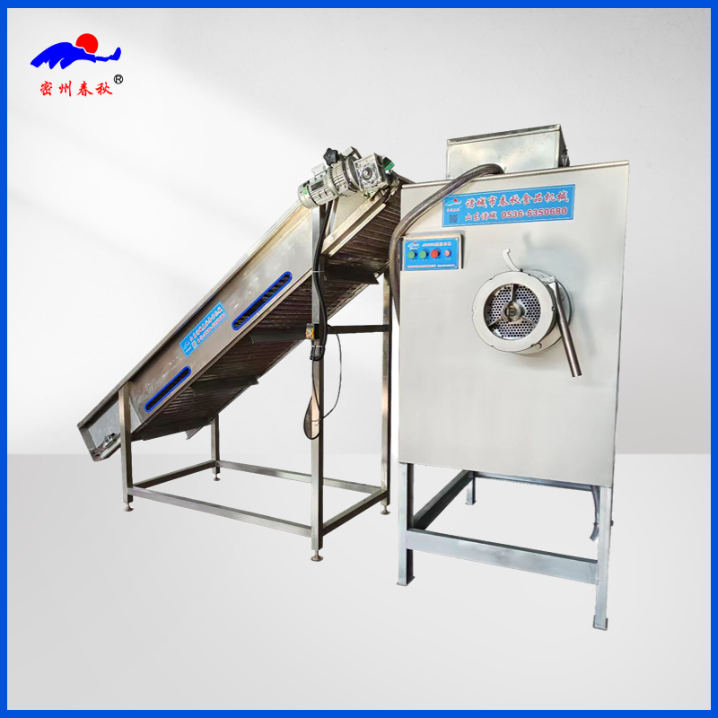 肉脯餡料絞肉（ròu）機 全自動肉脯絞肉自動（dòng）上（shàng）料流水線