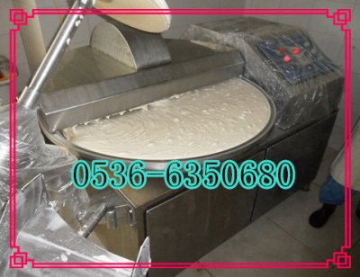 千頁豆腐高速（sù）斬拌機，高速斬漿機搭配真空去泡