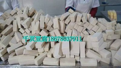 千頁豆腐白塊典發品質無泡千頁豆腐設（shè）備免（miǎn）費包